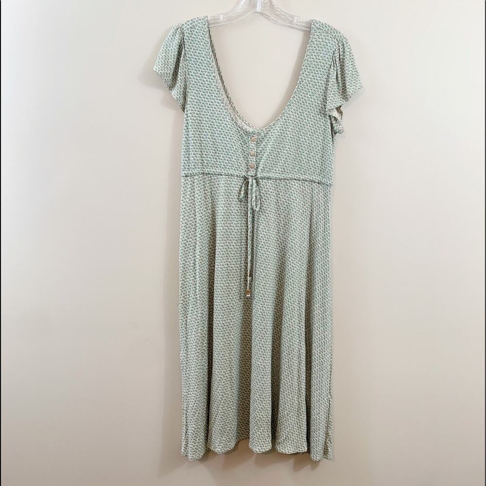Joie Green Floral Scoorf4ffffffffffctvvvvvvvvvvp Necktie Waist Dress